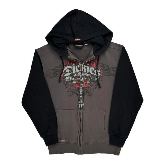 Dickies Graphic Hoodie - Medium Grey Cotton