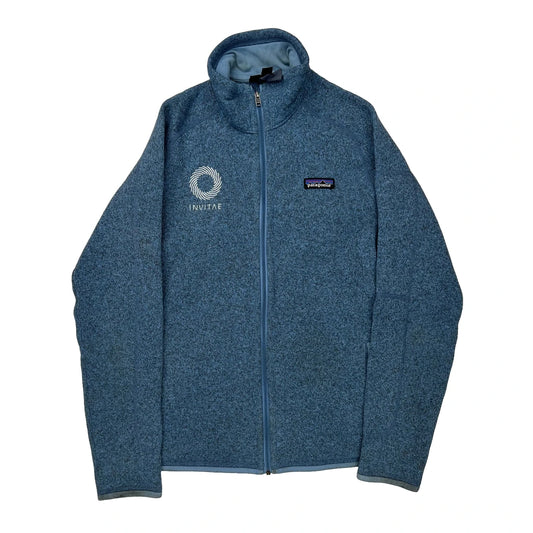 Patagonia Fleece Jacket - Medium Blue Polyester