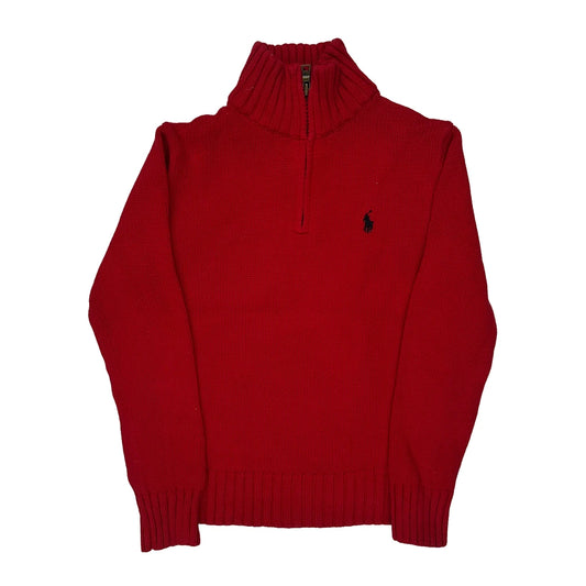 Age 8 Polo By Ralph Lauren Jumper - Small Red Cotton