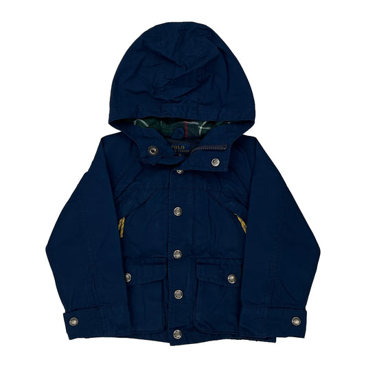 Age 1.5 Polo By Ralph Lauren Jacket - 2XS Blue Cotton