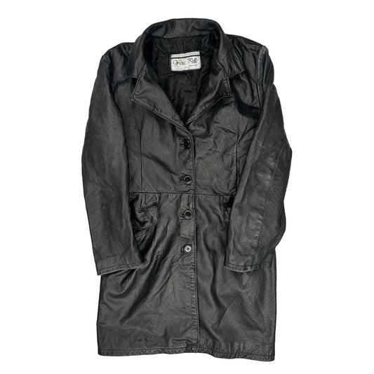 Vera Pelle Leather Jacket - XS Black Leather