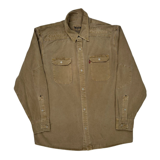 Levis Shirt - XL Khaki Cotton