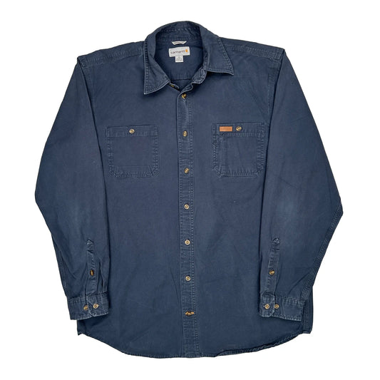 Carhartt Shirt - Large Blue Cotton