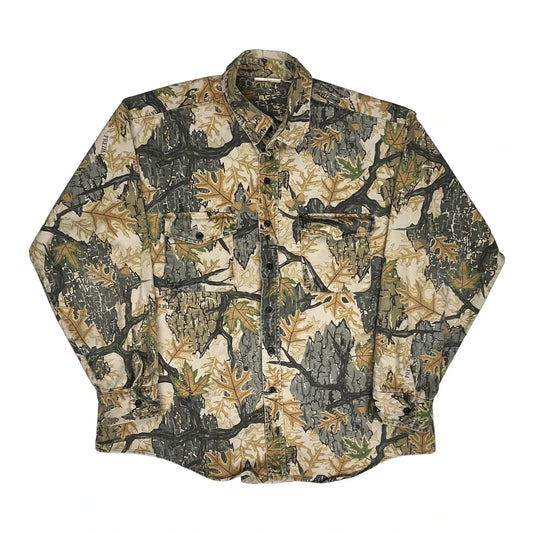 Mossy Oak Camo Shirt - 2XL Camo Cotton