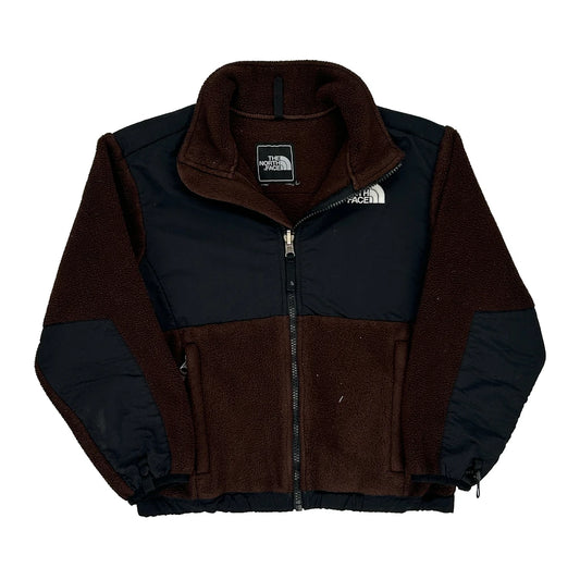 Age 8 The North Face Fleece Jacket - Large Brown Polyester
