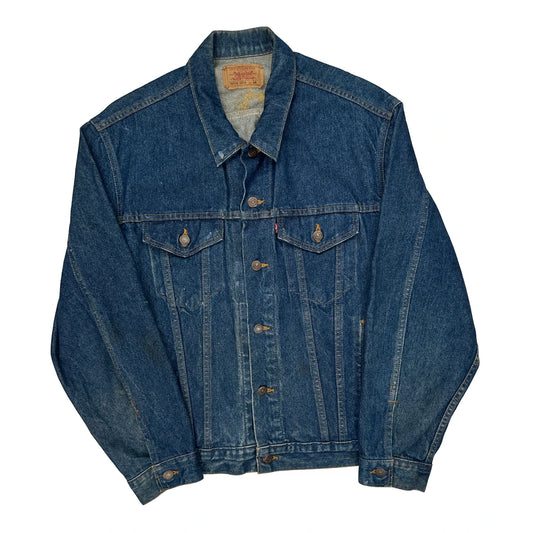 Levis Denim Jacket - 2XL Blue Cotton
