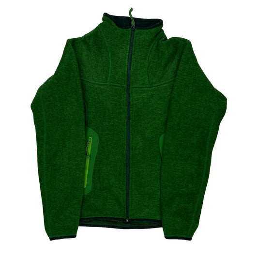 Arc''Teryx Fleece Jacket - Small Green Polyester