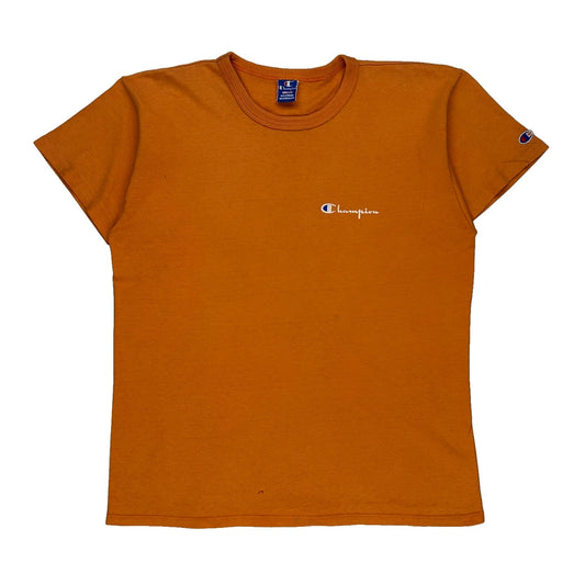 Made In Usa Champion T-Shirt - XL Orange Cotton