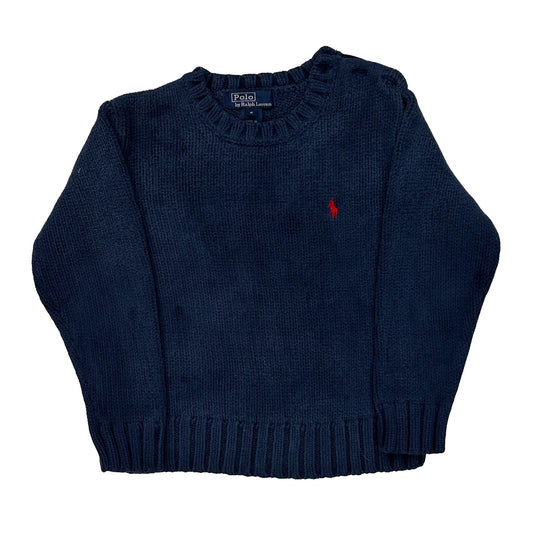 Age 5 Polo By Ralph Lauren Jumper - XS Navy Cotton