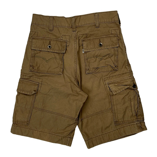 Levis Cargo Shorts - 30W 11L Brown Cotton