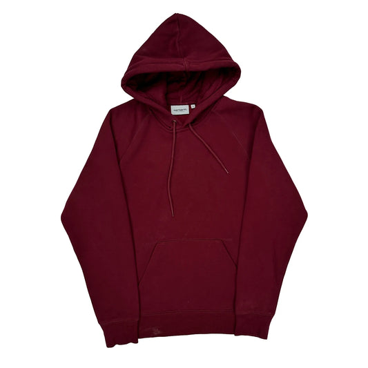 Carhartt Hoodie - Medium Burgundy Cotton