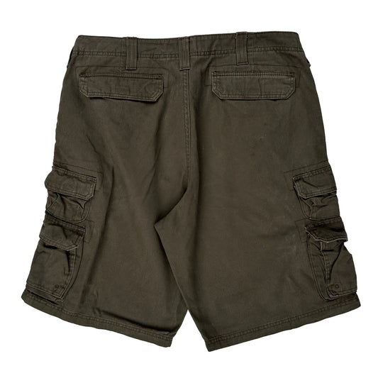 Lee Cargo Shorts - 34W 10L Brown Cotton