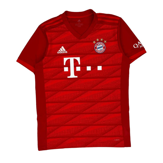 Fc Bayern Munchen Adidas Football Shirt - Medium Red Polyester