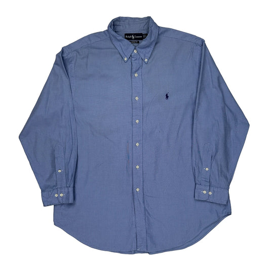 Ralph Lauren Shirt - XL Blue Cotton