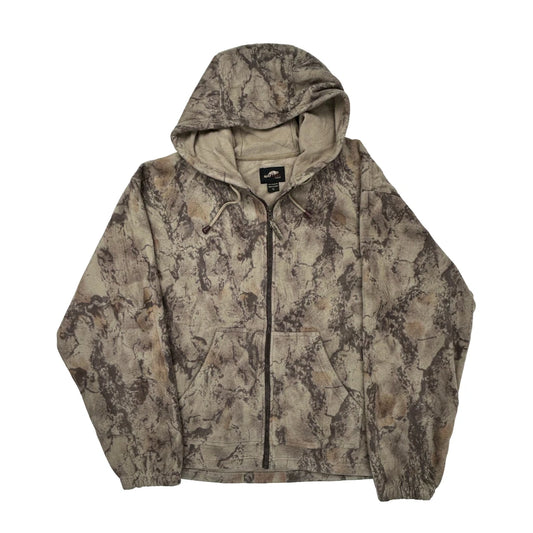 Natural Gear Camo Hoodie - XL Camo Polyester