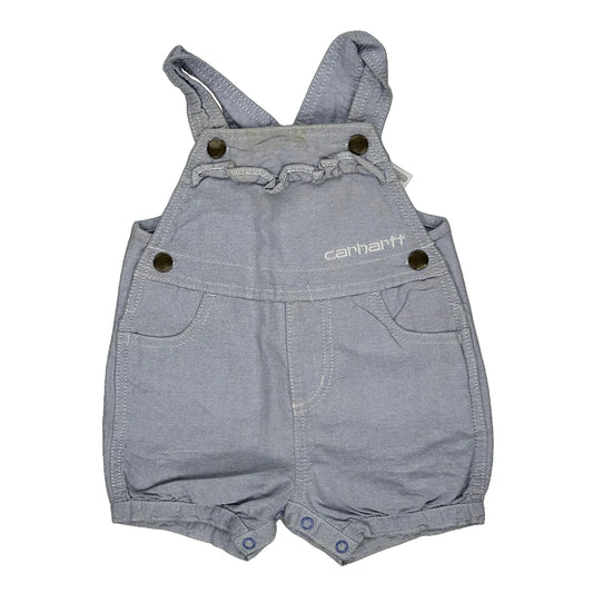 Age 12 Months Carhartt Dungarees - 2XS Grey Cotton