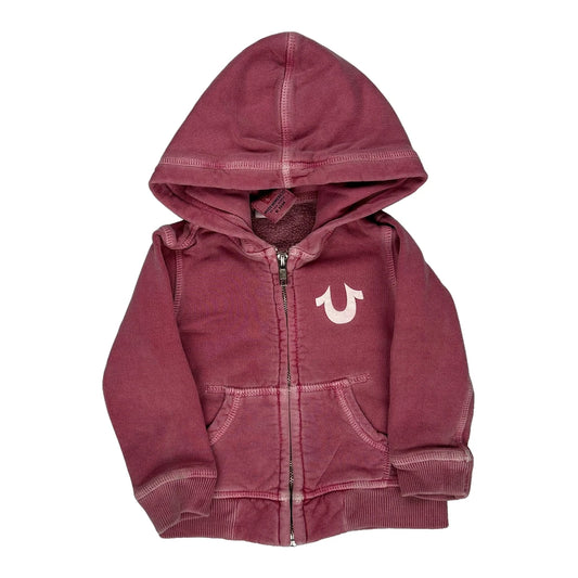 6-12 Months True Religion Hoodie - 2XS Pink Cotton