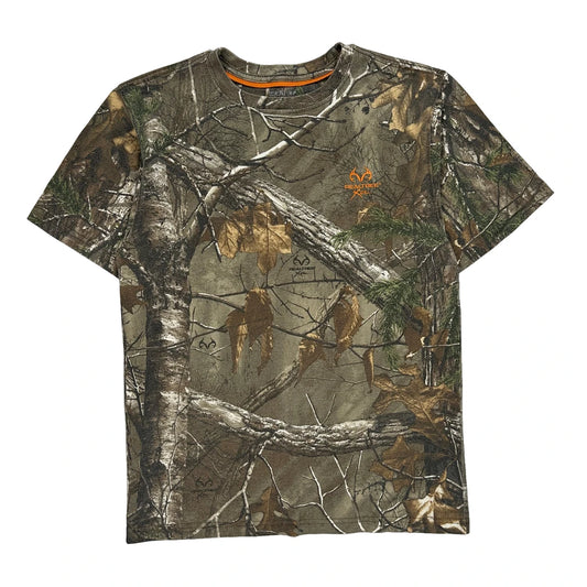 Realtree Camo T-Shirt - 2XL Camo Cotton