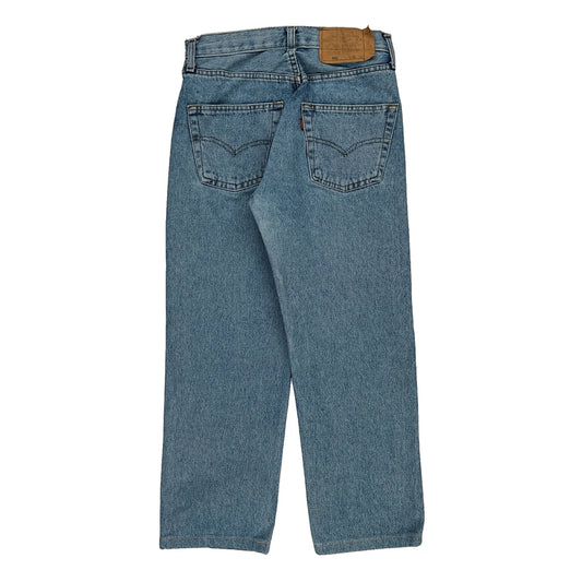 501 Levis Jeans - 28W UK 8 Light Wash Denim