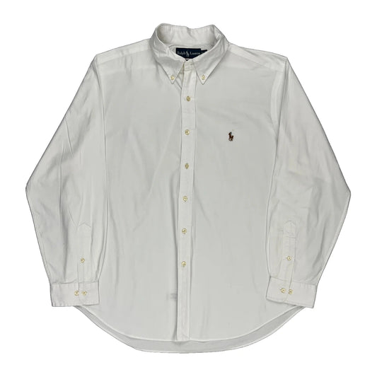 Ralph Lauren Shirt - XL White Cotton