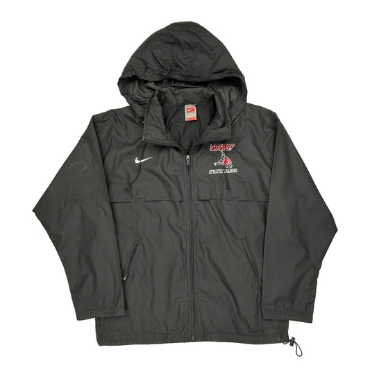Nike Windbreaker - Small Black Polyester