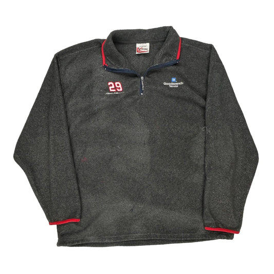 Chase Authentics Nascar Fleece - XL Grey Polyester