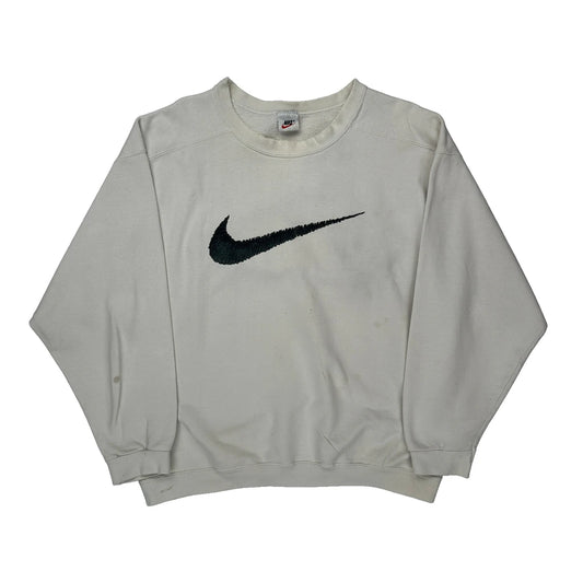 Nike Sweatshirt - Medium Black Cotton