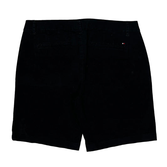 Tommy Hilfiger Chino Shorts - 32W UK 12 Black Cotton