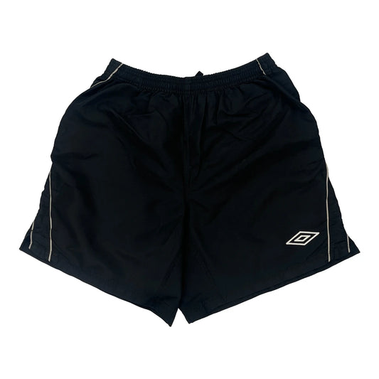 Umbro Sport Shorts - Small Black Polyester