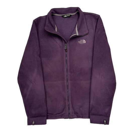 The North Face Fleece Jacket - Large Purple Polyester