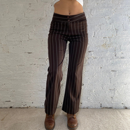Vintage brown Sil Mar Trousers - womens 29" waist