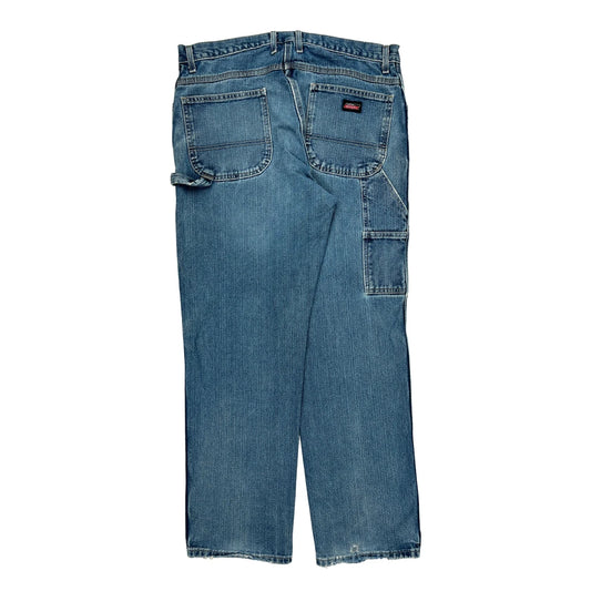 Dickies Carpenter Jeans - 36W 32L Blue Cotton