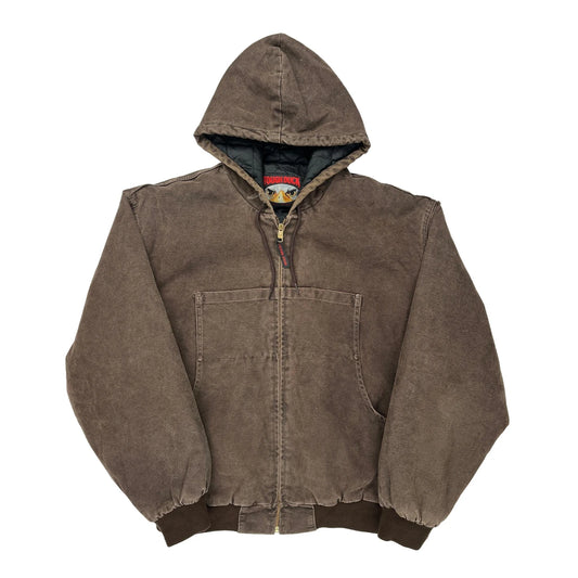 Unbranded Jacket - 2XL Brown Cotton