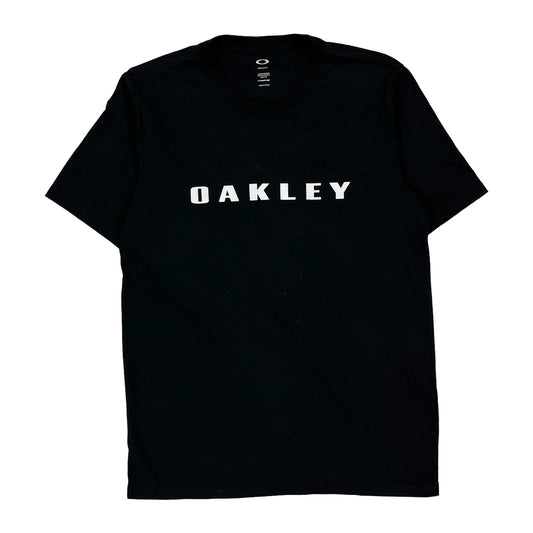 Oakley T-Shirt - Small Black Cotton