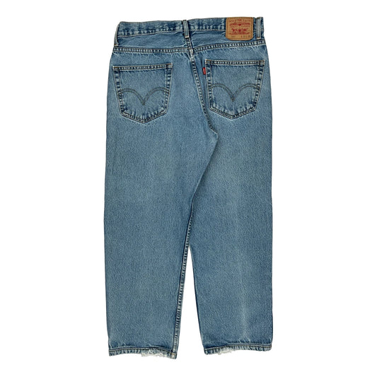 550 Levis Jeans - 34W 27L Light Wash Cotton
