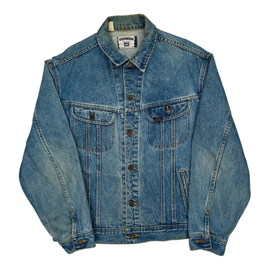 Lee Denim Jacket - Large Blue Cotton