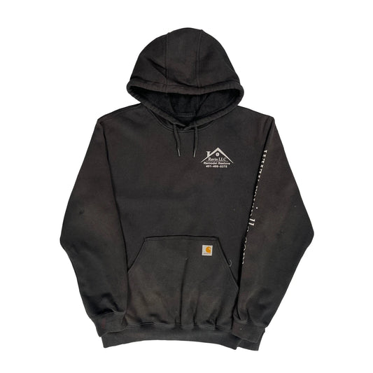 Remodel Restore Carhartt Hoodie - Large Black Cotton