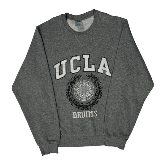 Vintage Ucla Bruins Russell Athletic College Sweatshirt - Small Grey Cotton Blend