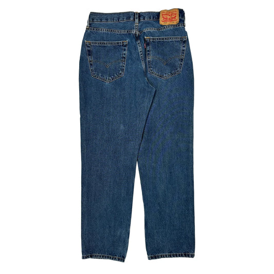 550 Levis Jeans - 30W 31L Blue Cotton