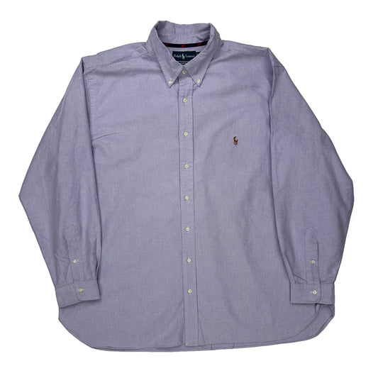Ralph Lauren Shirt - 2XL Purple Cotton