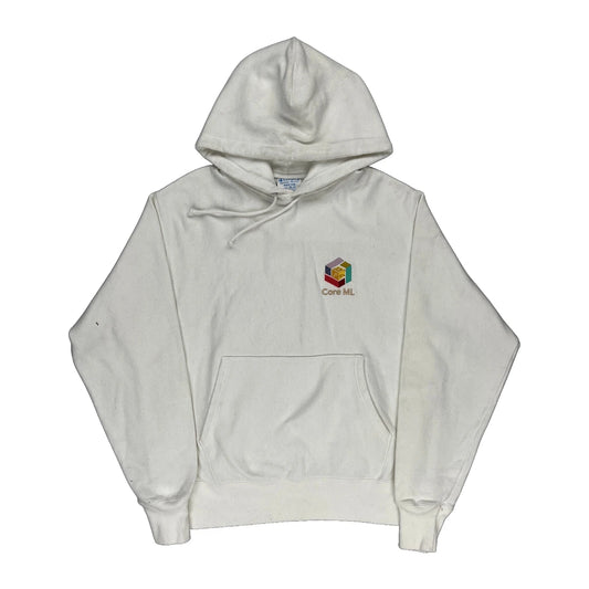 Reverse Weave Champion Hoodie - Medium White Cotton