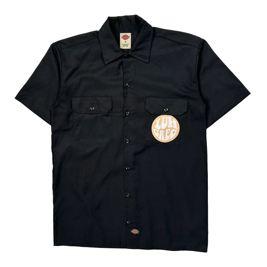 Bossplays Company Dickies Short Sleeve Shirt - Small Black Polyester Blend