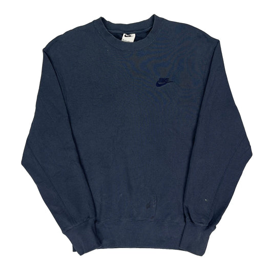 Nike Sweatshirt - XS Blue Cotton