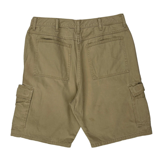 Wrangler Cargo Shorts - 34W 10L Khaki Cotton