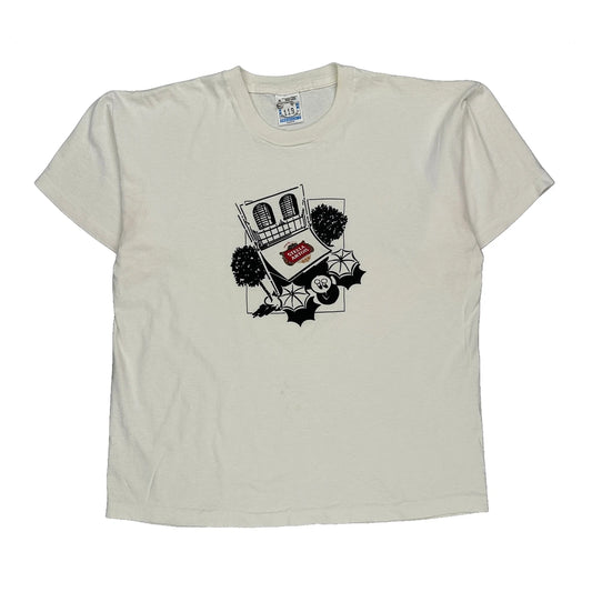 Stella Artois Fruit Of The Loom Graphic T-Shirt - XL Cream Cotton