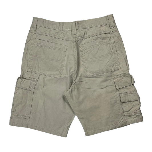 Wrangler Cargo Shorts - 29W 10L Beige Cotton