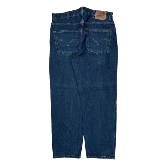 550 Levis Jeans - 36W 32L Blue Cotton