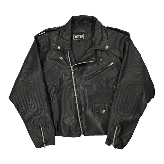 Cortina Leather Jacket - XL Black Leather
