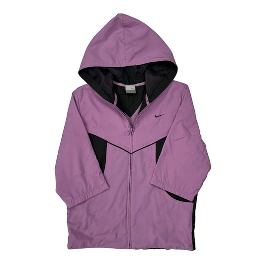 Vintage Nike Windbreaker - Small Purple Polyester