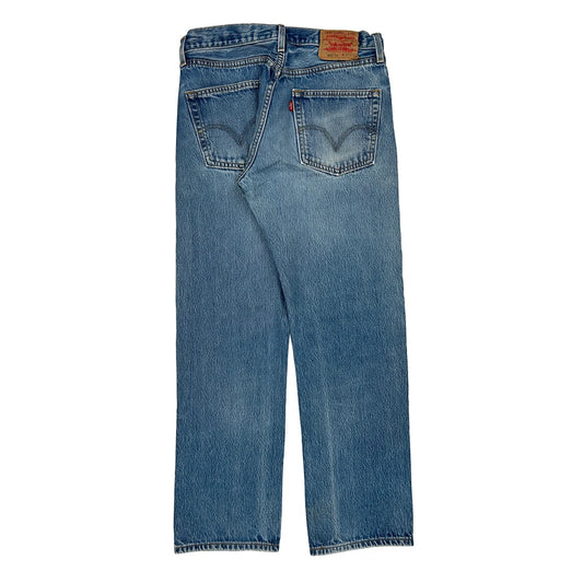 Levis Jeans - 31W 34L Light Wash Cotton